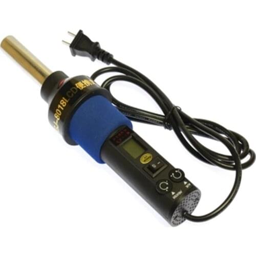 110V 450Celsius 200W LCD Soldering station Hot air gun ICs SMD Desolder For BGA tip