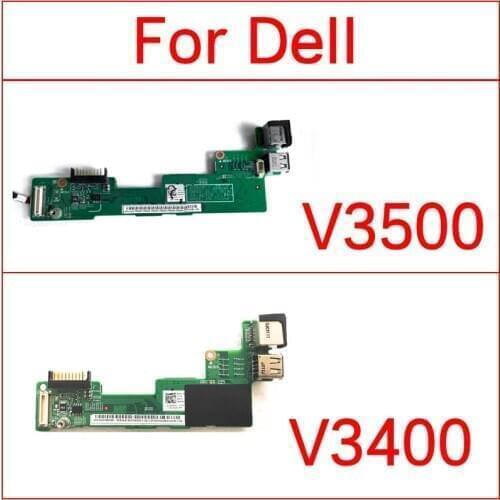 Ethernet LAN & USB Board For Dell Vostro 3400 3500 V3400 CN-0RWPWT V3500 CN-0632VY 09628-1 DW50 DC Jack Board Replacement Parts