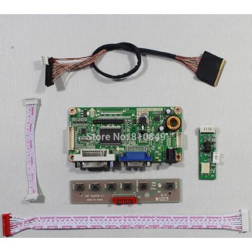 DVI+VGA LCD controller board for 10.inch B101UAN02.1 1920*1200 AHVA LCD