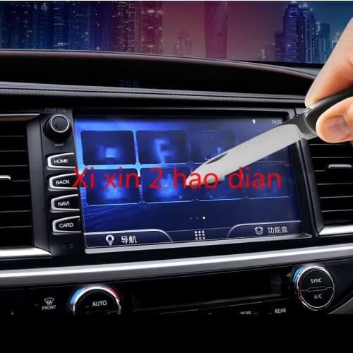 For Toyota Highlander 15-21 navigation film toughened film car accessories interior modification screen protector