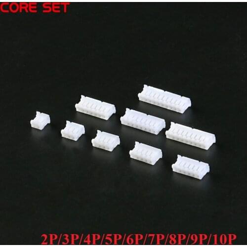 50Pcs/a lot ZH1.5 Plastic Shell 1.5mm Pitch Connector 2P/3P/4P/5P/6P/7P/8P/9P/10P Connector Plug Terminal