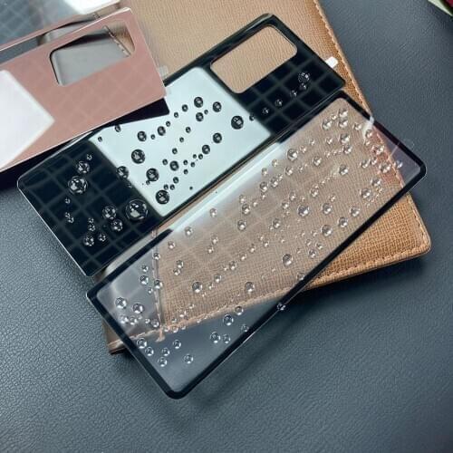 For Samsung Galaxy Z Fold 2 5G Back Front 9H Tempered 3D Screen Film Screen Protector Suitable for Samsung Galaxy Z Fold 2