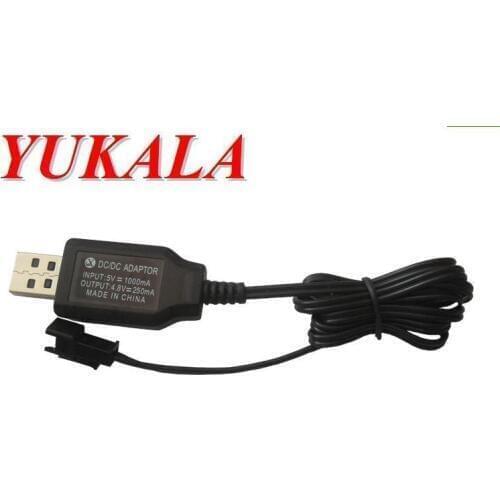 4.8v battery charger output 250ma AA sc NICD nimh battery 4.8v pack Ni-mh USB charger for cordless remote control toy