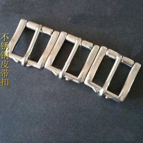 Solid stainless steel bag belt pin buckle metal hardware 5pcs/lot inner 23mm