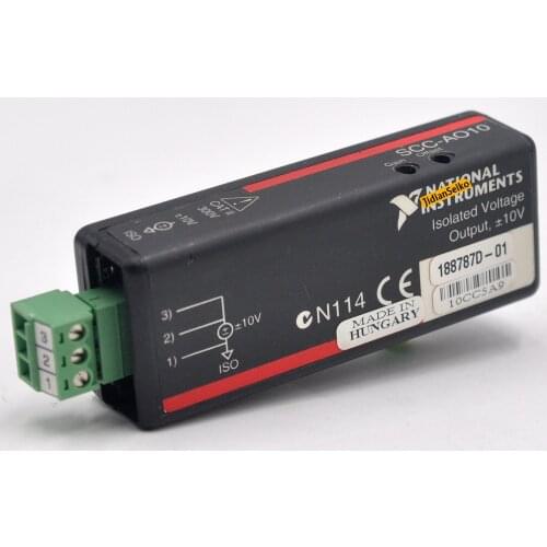 American SCC-AO10 single channel isolated analog voltage output module 10V 3mA