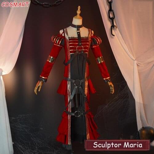 Anime Identity V The Sculptor Maria Work Superintendent Dress Uniform Cosplay Costume Halloween Suit For Women 2021 New