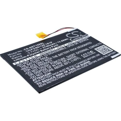 CS 3750mAh / 13.88Wh battery for Nuvision Nuvision 10.1", TM1088C 1ICP3/90/128 1S1P