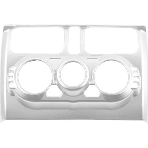 For Suzuki Jimny 2019+ Car Automatic Air Conditioner Panel Decoration Cover Trim Interior Styling Accessory