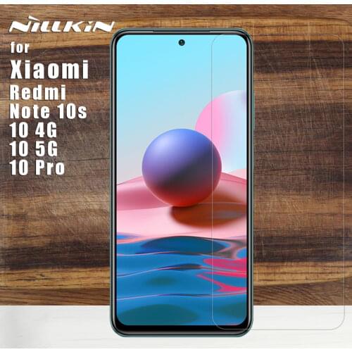 For Xiaomi Redmi Note 10 5G 4G 10s Tempered Glass Nillkin Anti-Explosion 9H + Pro Screen Protector for Redmi Note 10 pro