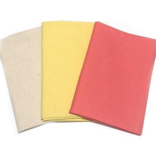 1PCS 50X70CM Cotton Linen Solid Color Fabric For DIY Handmade Craft Sewing Clothing Accessories Supplies