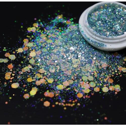 Mermaid Chunky Glitter For Resin Fillings UV Epoxy Filler DIY Crafts Nail Art Decorations Handmade Jewelry Making Mold Fillings