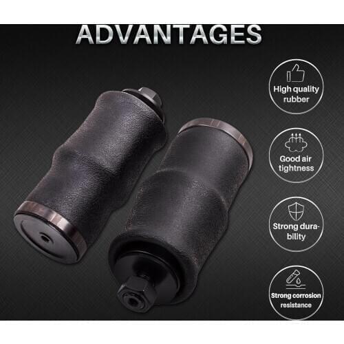 Cab Suspension Air Spring Bags Front Left Right for Peterbilt 379 for Firestone W02-358-7036 W02-3587036 29-03200