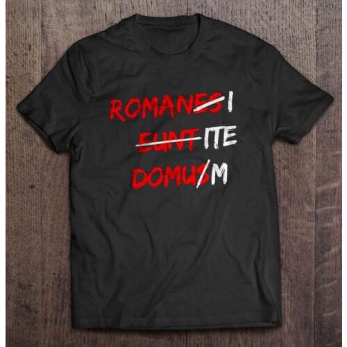 Men T Shirt Romanes Eunt Domus Monty Python S Life Of Brian Women T-Shirt
