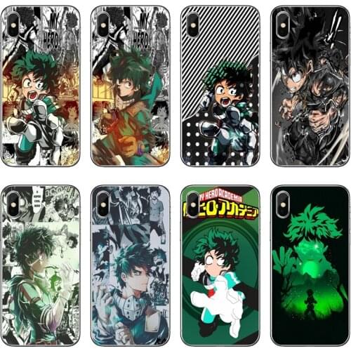 Midoriya Izuku My hero Academia Soft Phone Case For Samsung Galaxy A70 A60 A50 A40 A30 A10 A9 A7 A5 A3 A8 A6 Plus 2018 2017 2016