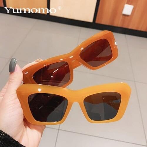 Mode Cat Eye Sunglasses Women Vintage Gelee Farbe Sun Glasses Classic Retro Fashion Eyewear Ladies Shades UV400 Steampunk Female