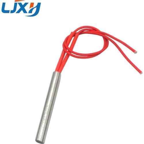 LJXH 10x80mm 10pcs Single-End Electric Heat Pipe 200W/250W/320W Electric Cartridge Heating Resistance Element AC110V/220V/380V