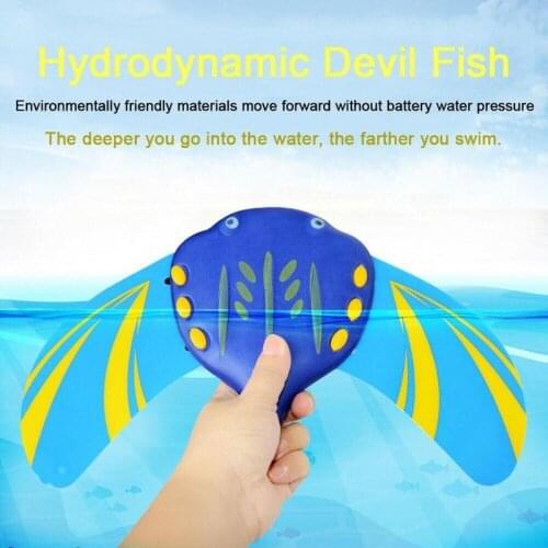 Beach Water Playing Toys Hydrodynamic Stingray Beach Hot Spring Swimming Pool Play Early Education Cognition Floating Game Toy
