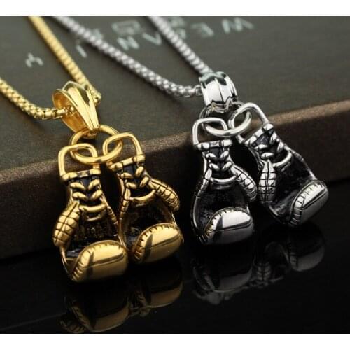 Car Pendant Hanging Zinc Alloy Boxing Gloves Car Interior Decoration Decoration Rearview Mirror Accessories Car Decoration