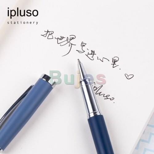 Ipluso 0.5mm Professional Gel Pen Refill,Black City Series Replaceable Pearl Refill,Business Office Signature Replacement Core