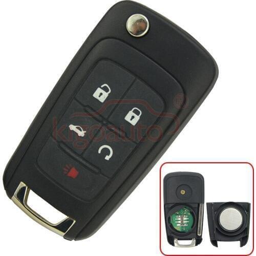 Remote key 4 button with panic 315 Mhz 13500226 for Chevrolet Equinox Camaro flip key V2T01060512