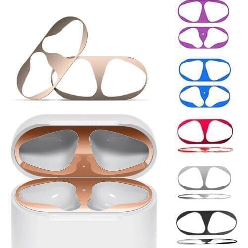 Dust-proof Scratchproof Sticker For AirPods 1 2 Sticker Dust Guard Protective Earphone Film For Apple AirPods 2 1 Cover Stickers