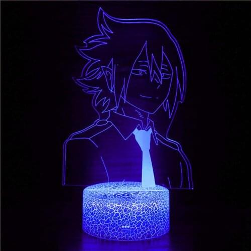 Led night light anime my hero academia Tamaki Amajiki lamp led bedroom decoration gift Tamaki Lamp My Hero Academia Gadget