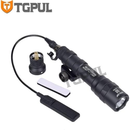 TGPUL Tactical Flashlight M600DF Hunting Accessory Scout Light Dual Fuel LED Scout Light Hunting Weapons Accessories