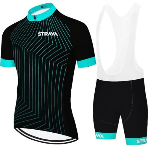 Strava Laser Cut Ropa Completo Cycling Jersey Set Maillot Verano Cullotte Hombre Roupa Ciclismo Masculino Ciclismo Masculino