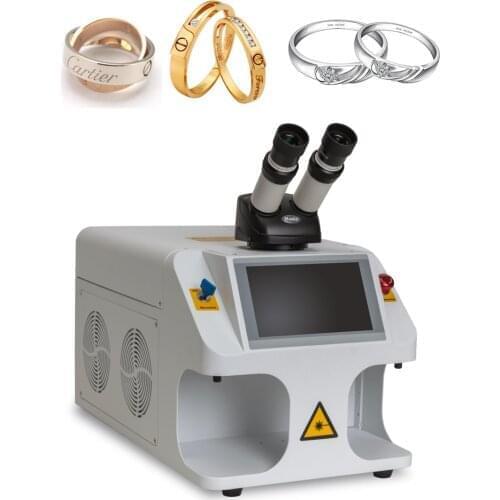 200W Jewelry Laser Welding Machine for Ring Bangle Bracelet Platinum Jewelry Dental