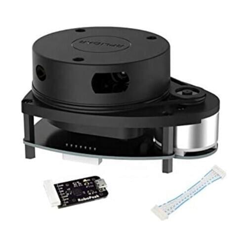 360 degree 2D laser scanner Slamtec RPLIDAR A1M8 12meters radius lidar sensor scanner for environment scan and 3D re-modeling