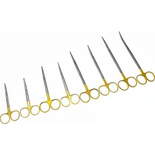 Dental ophthalmic blunt scissors operating Nasal Department scissors 11.5/14/16cm