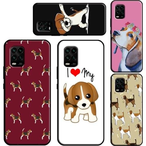 Beagle Dog Phone Case For Xiaomi Mi 10T Pro 9 10 11 Lite Ultra A3 POCO F3 F1 F2 M3 Pro X3 Soft Cover