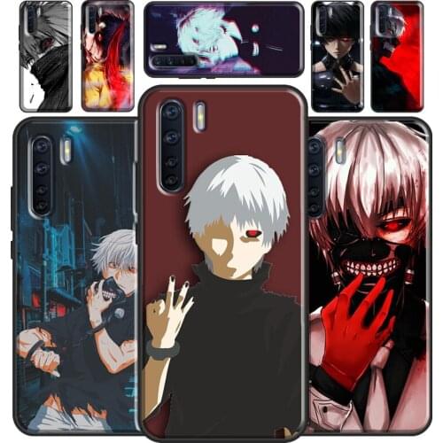 Tokyo Ghoul Kaneki Ken Anime Case For OPPO A5 A9 2020 A31 A53 A52 A72 A15 A83 A91 A93 A1K A5S Find X3 Pro Reno2 Z Cover