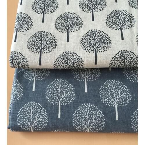 Mylb Printed Cotton Linen Fabric For Patchwork Quilting/DIY Sewing/Sofa Table Cloth/Furniture Cover Tissue/Cushion Material