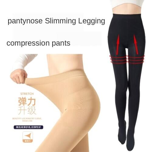 Warm Tights Women Pantyhose Sexy Compression Stockings for Sex Tights Underwear Womens Winter Tights Lolita High Waist Black
