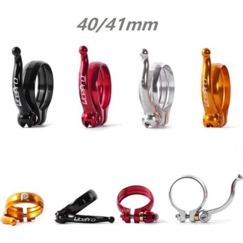 Litepro 412 Sp8 Folding Bike Seatposts Clamps 41mm 40mm Aluminum Alloy Bike Seat Tube Clamp Folding Bike Accessories