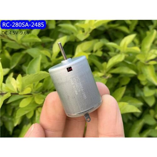 Mabuchi RC-280SA-2485 DC 5V 6V 7.4V 9.6V 17000RPM High Speed Carbon Brush Motor