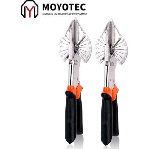 MOYOTEC 45-135 Degree Multi Angle Mitre Siding Wire Duct Cutter PVC PE Plastic Pipe Hose Scissor Cut Housework Plumbing Tool