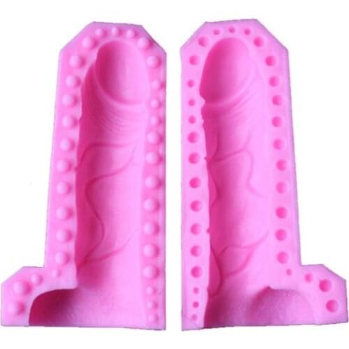 Man Sexy Penis Shape Silicone Mould Polymer Clay Molds Cake Decorating Tools Baking Cupcake Mold Fondant Pastry Model Tools
