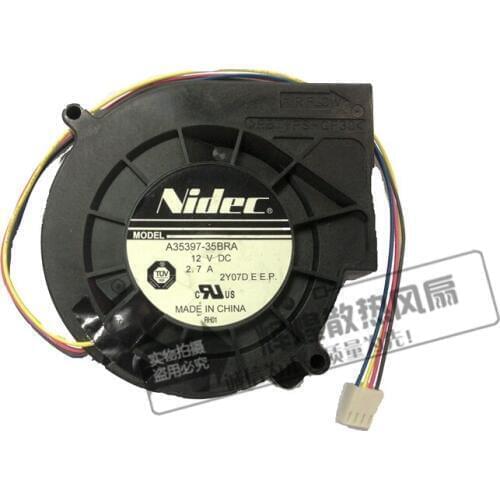 NEW NIDEC A35397-35BRA 9733 12V 2.7A Temperature control turbine Blower cooling fan