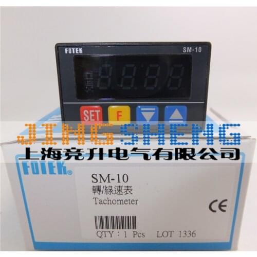 SM-10 FOTEK Multi-function Tachometer Line Speed Meter New Original Genuine