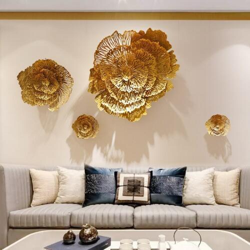 Modern Wall Hanging Wall Hangings Wrought Iron Wall Hanging Creative Living Room Wall Three-dimensional Wall Decoration