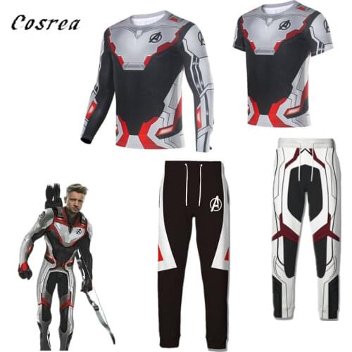 Endgame Quantum Realm 3D Print Hoodies Sweatshirt Superhero Captain America Iron Man Pants Coat Jacket Hoodie Men Women