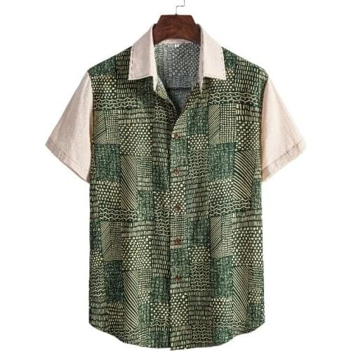 YIKUO Men's Shirts