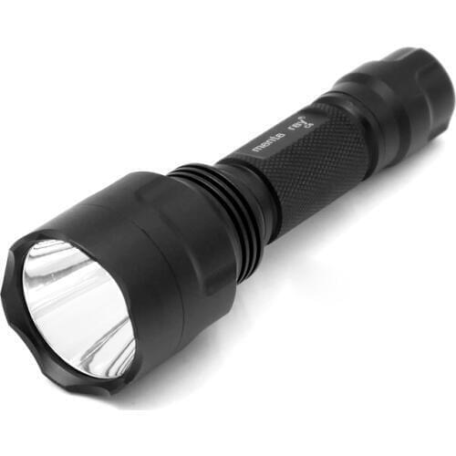 1-Mode(On/Off) C8 Cree XP-L HI V3 LED Brass Copper Base AMC12*7135 Circuit Board 4.2A LED Camping Lamp Torch Flashlight