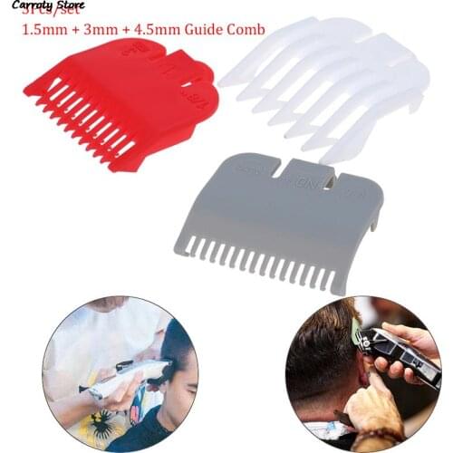 2/3/4Pcs Limit Comb Cutting Guide Guide Combs Non-toxic Comfort Durable Hair Clipper Barber Replacement Hair Trimmer Tool