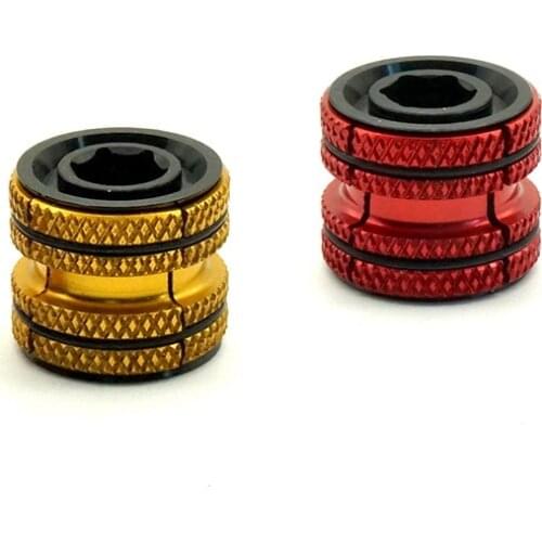 Aluminum Alloy Bike Bicycle Headset Expander Plug for 28.6mm 1 1/8 Inch Steerer Carbon Fork MTB Road Bike Headsets Plugs