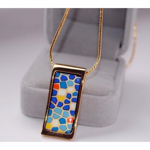 Enamel Pendant European and American style cloisonne process011