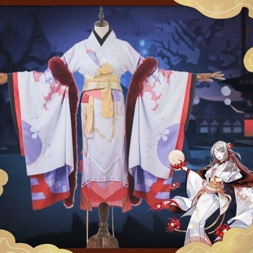 Game Onmyoji Cosplay Costume Manjusaka Cospaly Costumes Halloween Carnival Christmas Women Cosplay Costume Customized