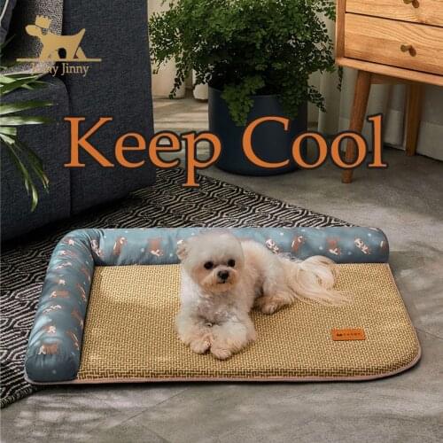Dog Bed in Summer , Keep Cool,Pet Cooling Mat, Perfect Indoors, Outdoors or in The Car Dropshipping Center #Jinny